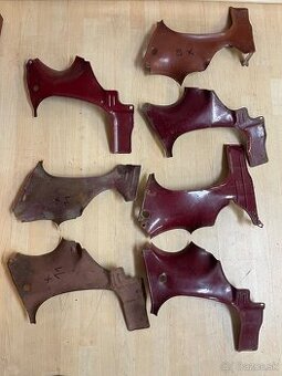 Podsedlové plechy MIX Jawa ČZ 125 150 175 250 350 Kyvacka