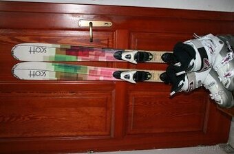 lyže Scott 155 cm , hadia koža freeridde