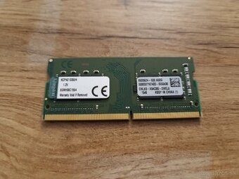 4GB DDR4 RAM Kingston do notebooku