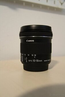 Objektív canon 10-18mm