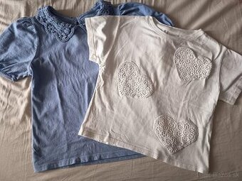 Bavlnené trička 122 -128