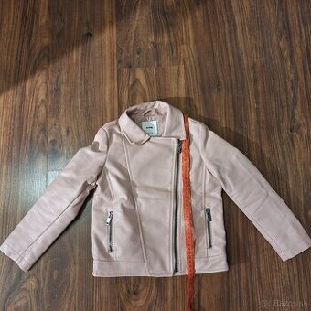 Dievčenská koženková bunda Sinsay 122