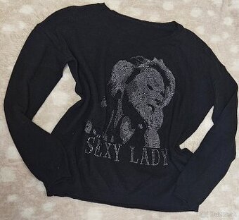 Predám dámsky čierny sveter