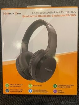 Slúchadlá Bluetooth.