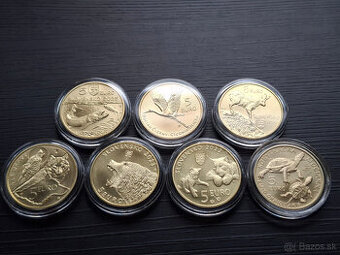 Pamatne mince  5 EURO FAUNA