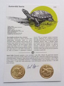 Autorská karta 2026 Korytnačka močiarna