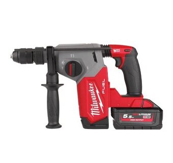 Akumulátorové vŕtacie kladivo Milwaukee M18 FHX-552X, 2 x 5,