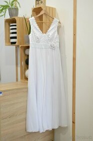 tehotenské svadobné šaty 42