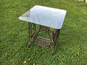 stol - podnoz sijacieho stroja + sklo