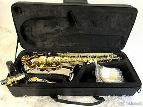Predám nový Es-Alt saxofón kópia Yamaha strieborný a zlatá m