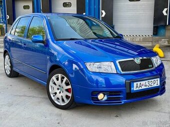 Škoda Fabia RS 1.9TDI Swiss Blue Edition 2007 TOP