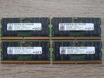 MICRON 16GB DDR5 a Samsung 8GB DDR5 SoDimm - Nové