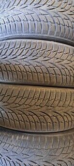Predám 4ks jazdené zimné 205/55r16-91H Nokian