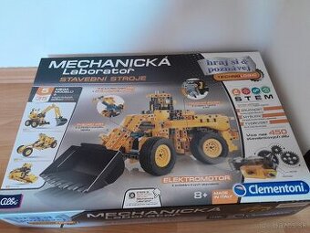 Lego Technic/Stavebnica, (Mechanická laboratoř Clementoni)