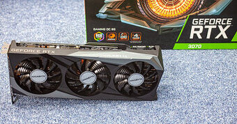 Predám grafickú kartu RTX 3070 8GB GAMING OC 8GB (rev.2.0)