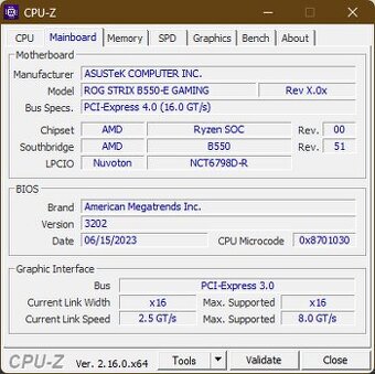 ASUS ROG STRIX B550-E GAMING - AM4, Wi-Fi 6, ATX