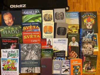 Herbář,Saab,Genetika,Sandokan,Deníky z cest, komiksová hist.