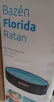 Predam bazen Marimex Florida 3,05x0.91 ratan
