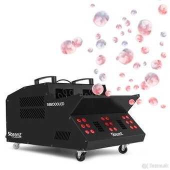 BeamZ SB2000LED 2000W hybridný výrobník umelej hmly a bublín