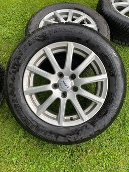 Zimné pneumatiky DUNLOP 215/60 R16 na hliníkových dis - 1