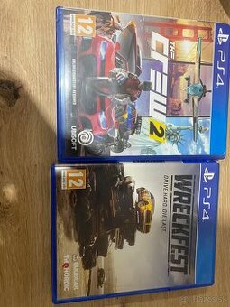 The crew 2 , wreckfest ps4