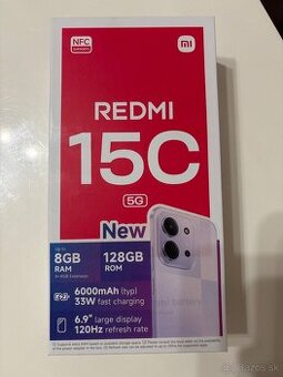 Xiamo Redmi 15c midnight black