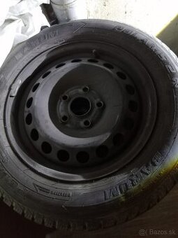 Predám zimné pneu na diskoch