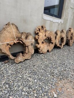 Olivové priečne rezy – vzduchosuché na konferenčné stolíky 🪵