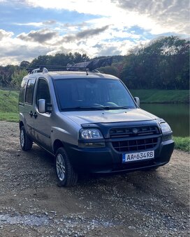 🚐 Fiat Doblo I 1.9 JTD – expedičný camper