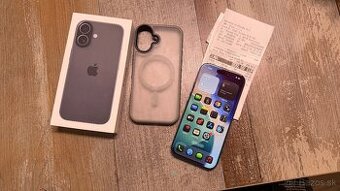 Vymenim iPhone 17 stary tyzden 256gb + obal, sklo