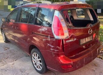 Mazda 5 2.0 Diesel 2007 predám MOTOR RF, DVERE, PREVODOVKA a