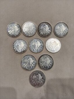Strieborné mince