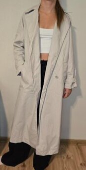 Dámsky trenčkot vel.S (OVERSIZE)