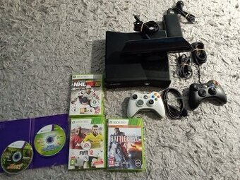 XBOX 360 SLIM 250GB HDD aj s kinectom