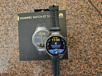 Huawei Watch GT 5 Pro 46mm cierne, v zaruke
