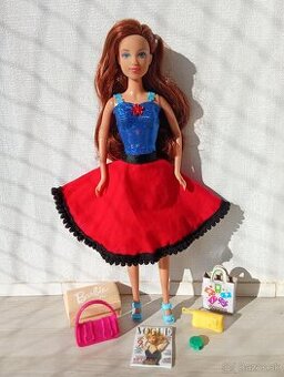 Barbie módna diva hnedovláska