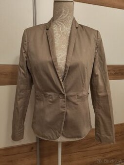 Béžové biznis sako Camaieu