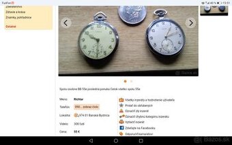 Hodinky cibule dolár striebro