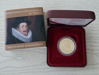 Zlatá zberateľská minca 100€ Ferdinand 2018