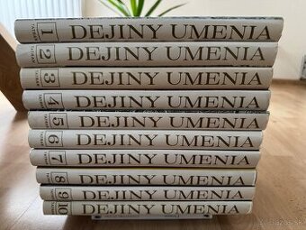 Dejiny umenia 1-10 Tatran KOMPLET + bonus Umenie Orientu