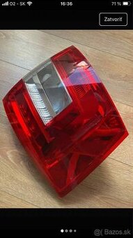 Svetlo zadne lave octavia 3