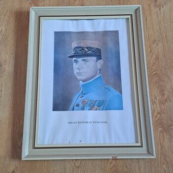 Originál obraz generála M.R.Štefánika