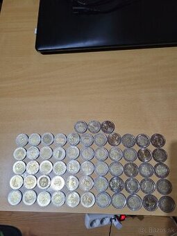 Zbierka 2€ minci