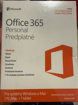 Microsoft office 365 licencia na rok