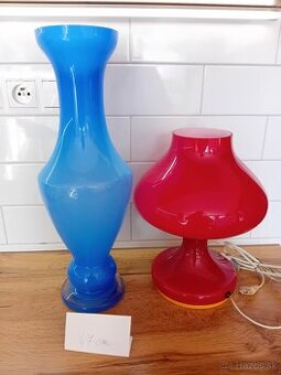 RETRO LAMPA + RETRO VÁZA