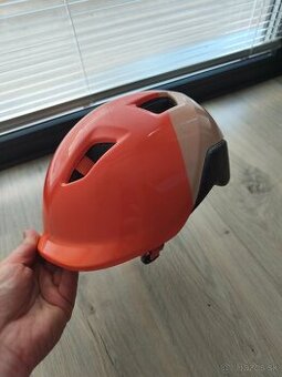 BTWIN  Detská cyklistická prilba 500 ružová
