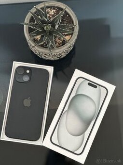 Predám Apple iPhone 15 128 GB Black – NOVÝ