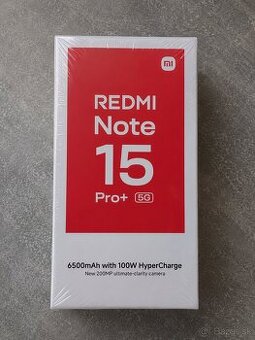 Xiaomi Redmi Note 15 Pro+ 5G - 12/512 GB