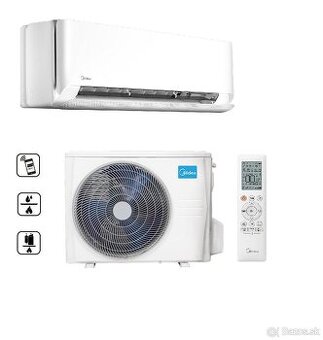 Bezprievanová klimatizácia Midea 3,5kW Breezeless