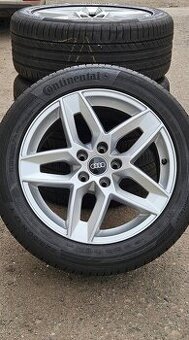 Originální alu kola Audi A4 B9 R17 5x112 + pneu Co